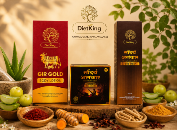 Saundarya Alankar  Face Wash + Cream + Gir Gold Body Lotion